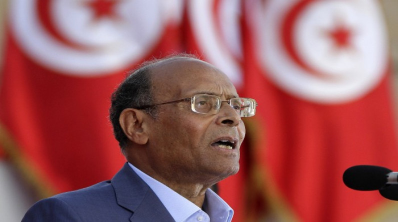 المرزوقي: تونس مصابة برئيس غير شرعي وغير سوي وغير كفؤ
